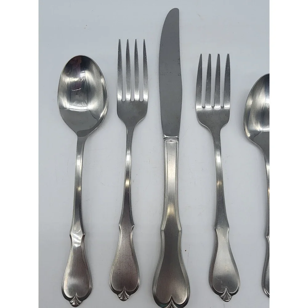 Oneida American Freedom 5 Piece Place Setting WM A Rogers Premier Stainless USA